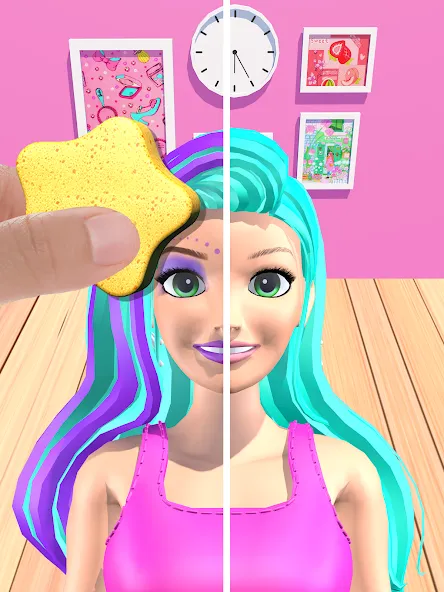 Color Reveal Suprise Doll Game [MOD: безлимитные монеты и все куклы] Screenshot 5