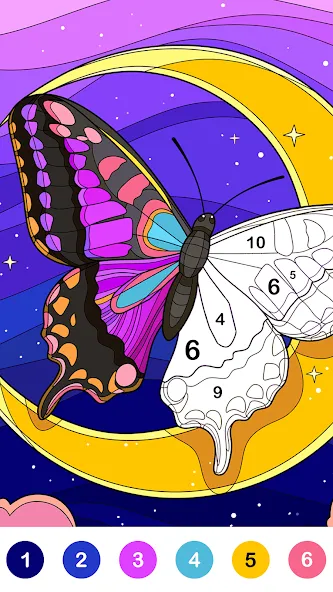 Tap Color Pro: Color By Number [MOD: без рекламы и все раскраски открыты] Screenshot 4
