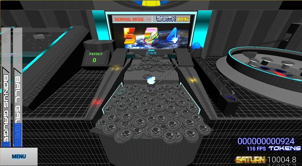 CosmoSpiral(メダルゲーム] [MOD: безлимитные монеты и бонусы] Screenshot 1