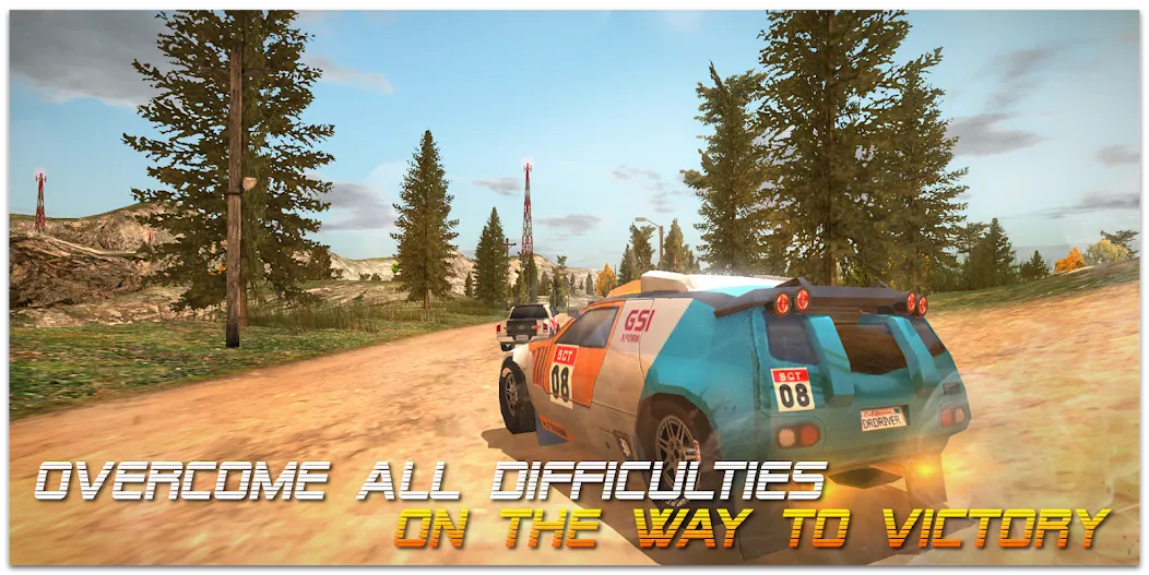 Xtreme Rally Driver HD [MOD: безлимитные деньги и все машины открыты] Screenshot 3