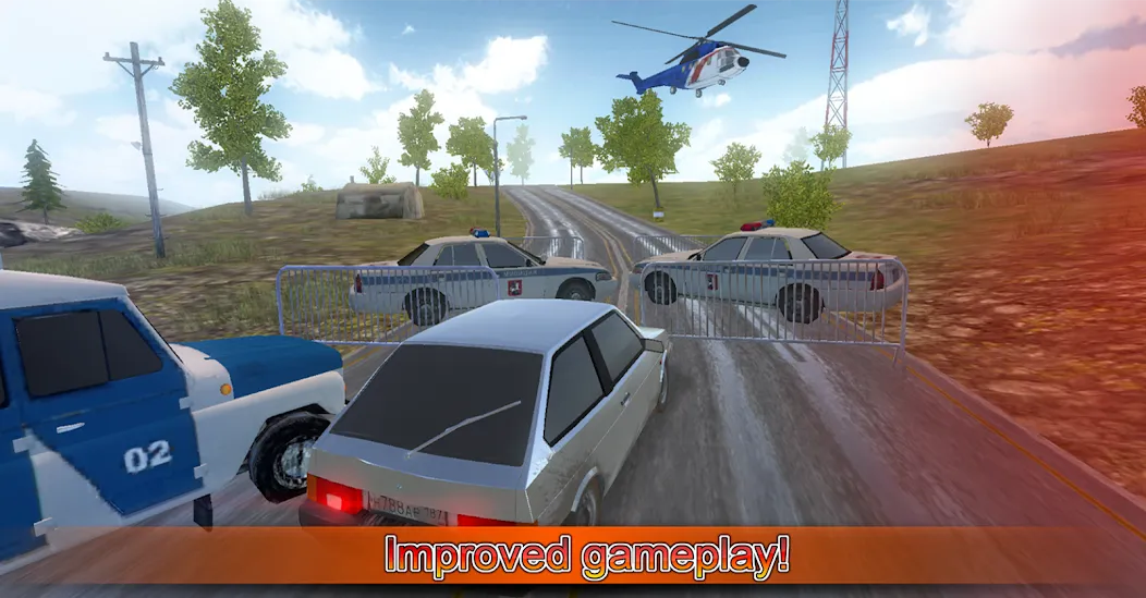 Driving simulator VAZ 2108 SE [MOD: безлимитные деньги и топливо] Screenshot 2