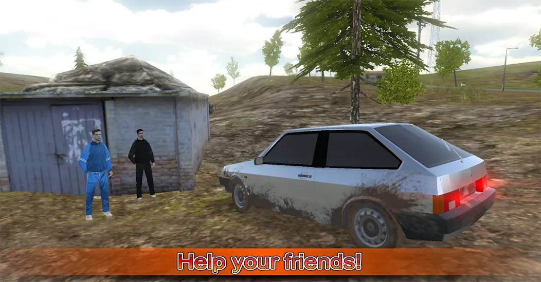 Driving simulator VAZ 2108 SE [MOD: безлимитные деньги и топливо] Screenshot 3