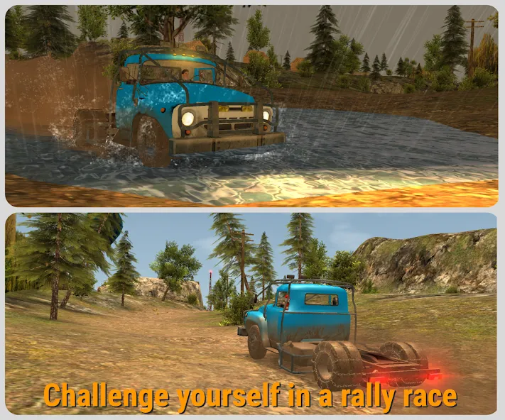 Russian Car Driver ZIL 130 [MOD: безлимитные деньги и топливо] Screenshot 5