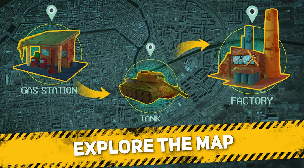 Pocket Survivor: Expansion [MOD: безлимитные ресурсы и открыты все локации] Screenshot 3