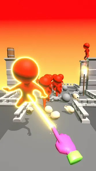 Magic Finger 3D [MOD: безлимитные деньги и все уровни] Screenshot 3