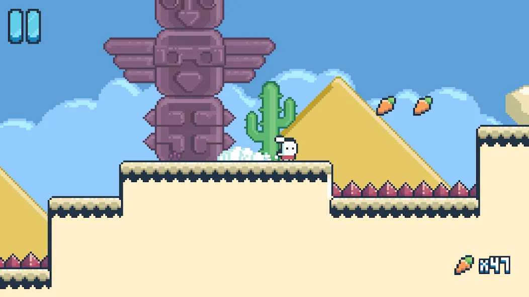 Yeah Bunny! [MOD: бесконечные жизни и монеты] Screenshot 4