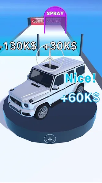 Get the Supercar 3D [MOD: безлимитные деньги и все машины] Screenshot 3