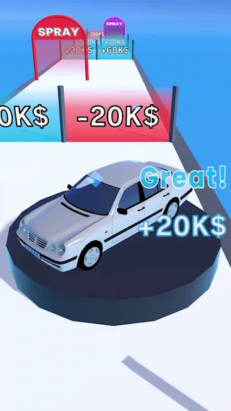Get the Supercar 3D [MOD: безлимитные деньги и все машины] Screenshot 4