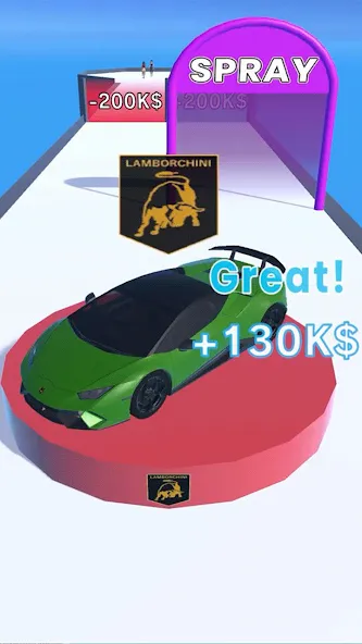 Get the Supercar 3D [MOD: безлимитные деньги и все машины] Screenshot 5