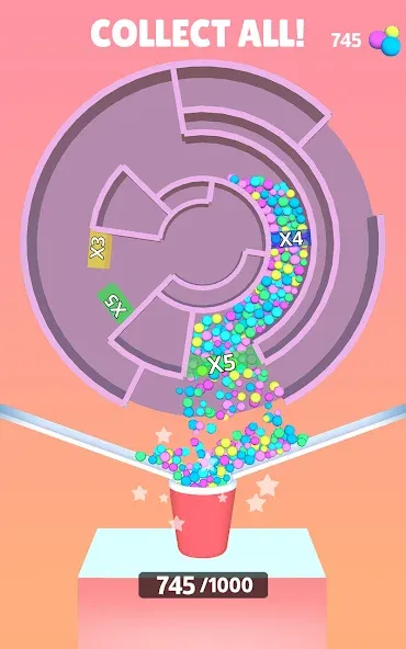 Multi Maze 3D [MOD: без рекламы и все уровни открыты] Screenshot 1