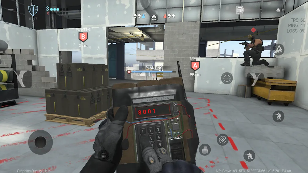 Combat Master Mobile FPS [MOD: бесконечные патроны и улучшенное оружие] Screenshot 4