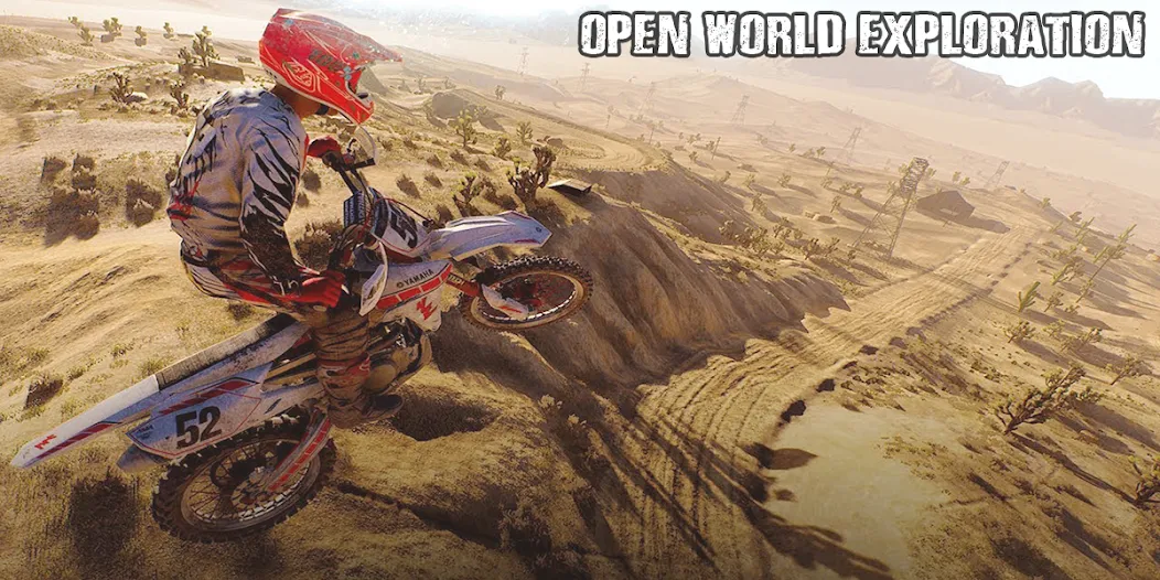 Enduro Motocross Dirt MX Bikes [MOD: безлимитные деньги и открытые байки] Screenshot 1