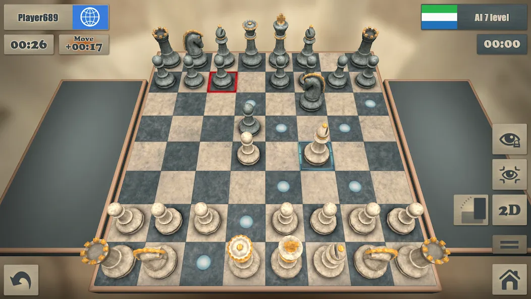 Real Chess [MOD: шахматные фигуры разблокированы] Screenshot 4