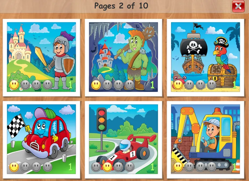 Kids puzzles - 3 and 5 years [MOD: открыты все пазлы и уровни] Screenshot 4