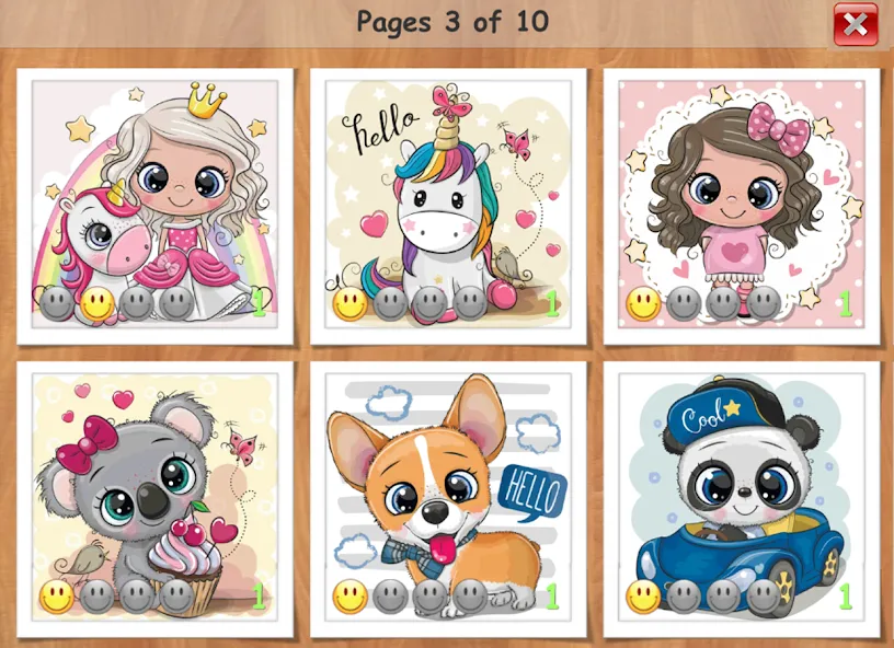 Kids puzzles - 3 and 5 years [MOD: открыты все пазлы и уровни] Screenshot 5