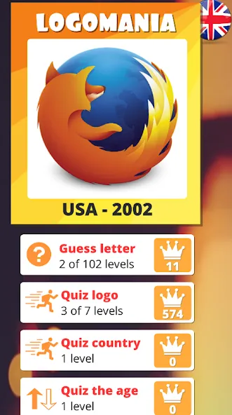 Logo quiz 2022 [MOD: открыты все уровни и подсказки] Screenshot 5