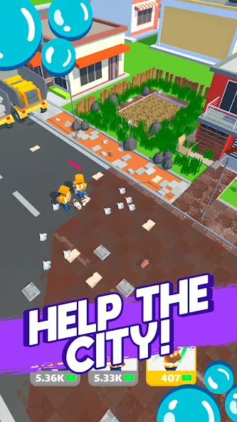 Cleaning Idle [MOD: безлимитные деньги и всё открыто] Screenshot 4