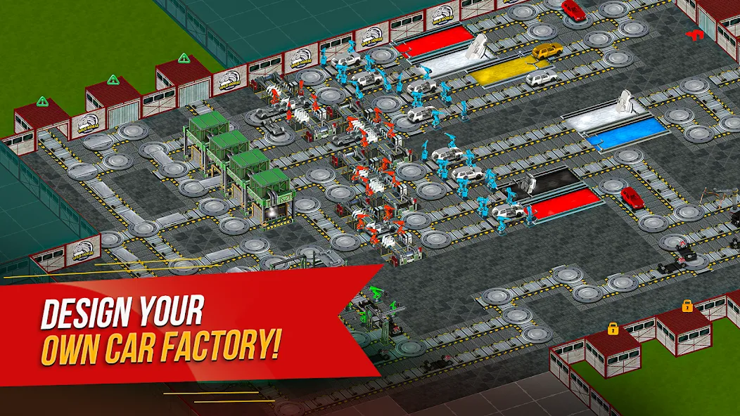 Car Factory Simulator [MOD: безлимитные деньги и ресурсы] Screenshot 1