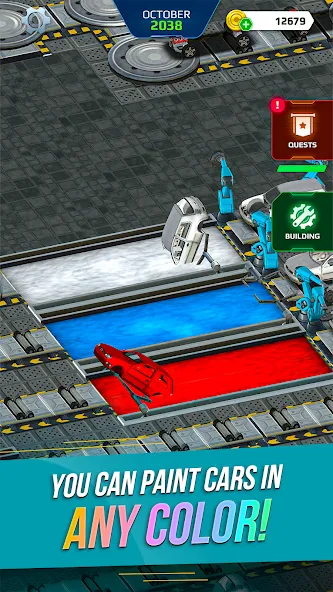 Car Factory Simulator [MOD: безлимитные деньги и ресурсы] Screenshot 2