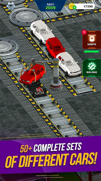 Car Factory Simulator [MOD: безлимитные деньги и ресурсы] Screenshot 3