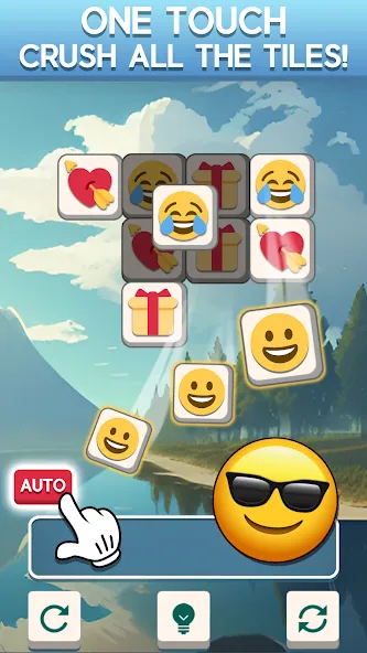 Tile Match Emoji -Triple Tile [MOD: безлимитные подсказки и жизни] Screenshot 3