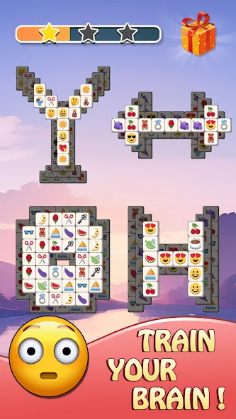 Tile Match Emoji -Triple Tile [MOD: безлимитные подсказки и жизни] Screenshot 5