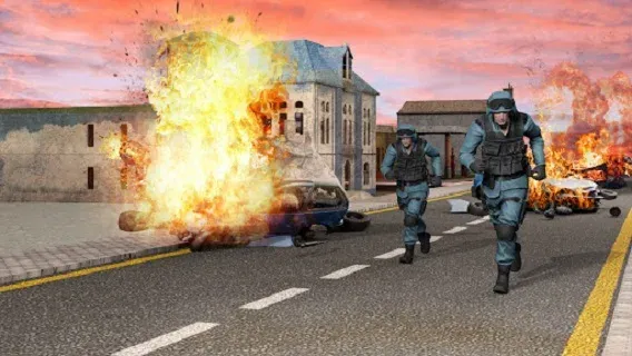 Army Bomb Games 3D Nuclear War [MOD: безлимитные деньги и оружие] Screenshot 5