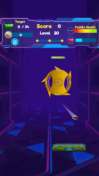 Brick Breaker- Bricks 3d Game [MOD: безлимитные жизни и усиленные бонусы] Screenshot 5