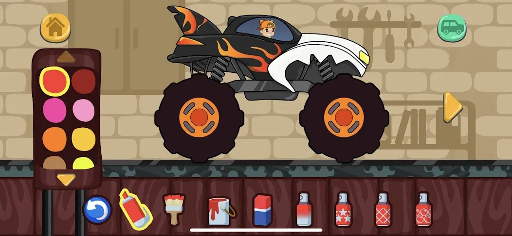 Vlad &amp; Niki Car Games for Kids [MOD: открыты все машины и трассы] Screenshot 1