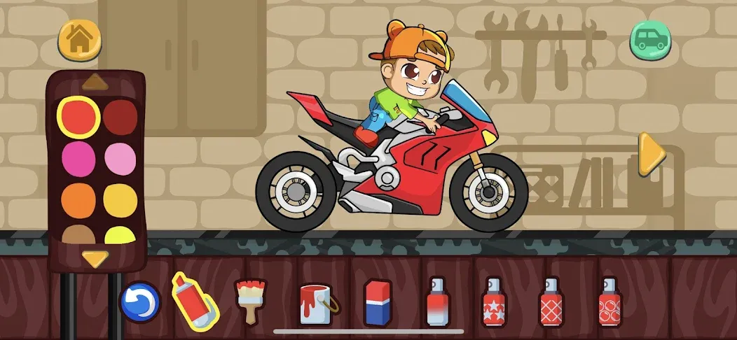 Vlad &amp; Niki Car Games for Kids [MOD: открыты все машины и трассы] Screenshot 3