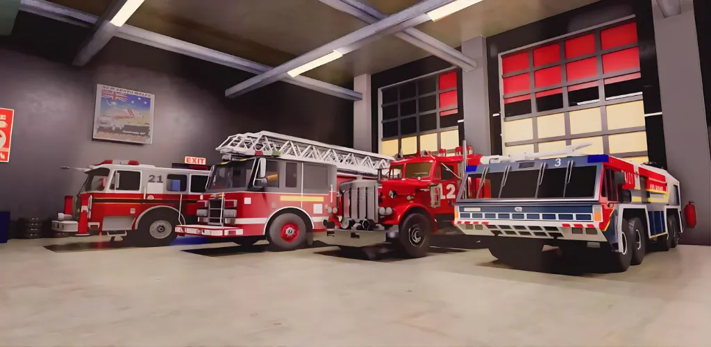 Real Firefighter 3D Simulator [MOD: безлимитные деньги и топливо] Screenshot 4