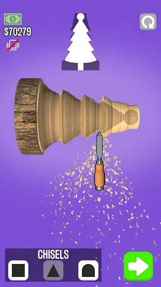 Woodturning [MOD: безлимитные деньги и все инструменты] Screenshot 2