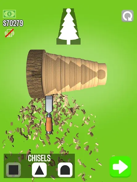 Woodturning [MOD: безлимитные деньги и все инструменты] Screenshot 5