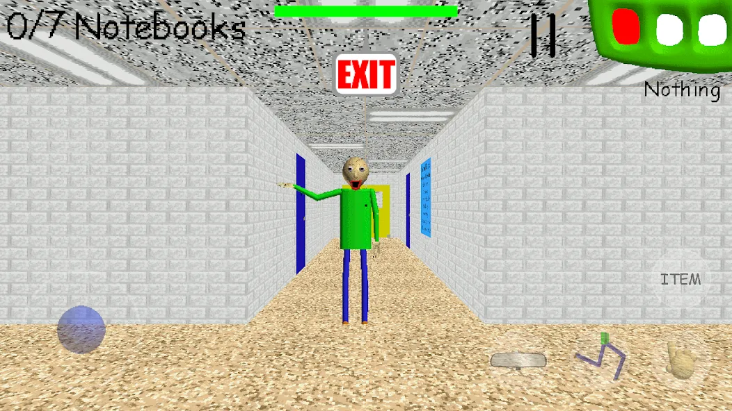 Baldi's Basics Classic [MOD: безлимитные подсказки и лёгкое прохождение] Screenshot 1