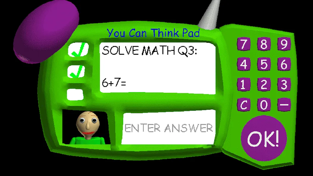 Baldi's Basics Classic [MOD: безлимитные подсказки и лёгкое прохождение] Screenshot 2