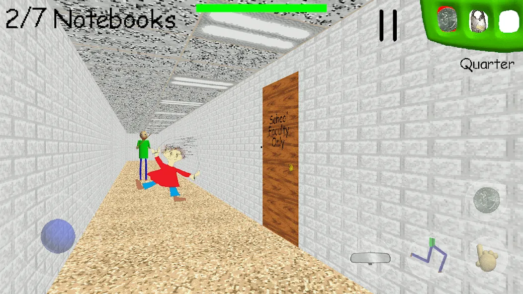 Baldi's Basics Classic [MOD: безлимитные подсказки и лёгкое прохождение] Screenshot 3