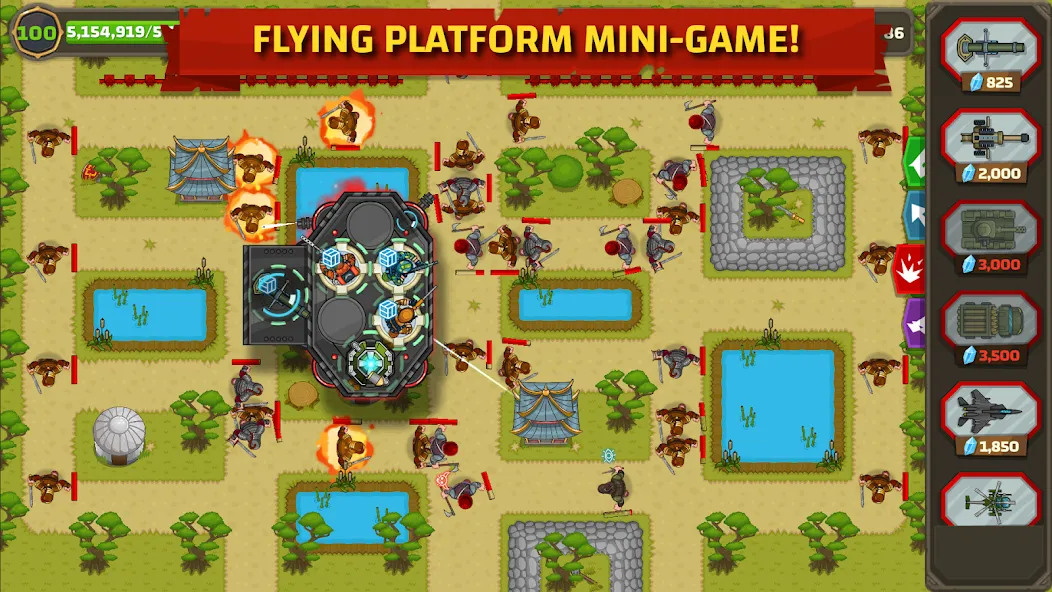 Ancient Allies Tower Defense [MOD: безлимитные ресурсы и все башни] Screenshot 3
