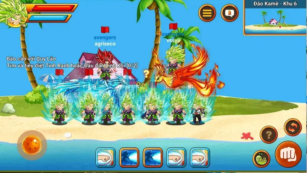 Rồng Thần Online [MOD: vô hạn tiền và kim cương] Screenshot 4