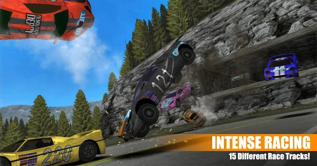 Demolition Derby 2 [MOD: безлимитные деньги и топливо] Screenshot 2