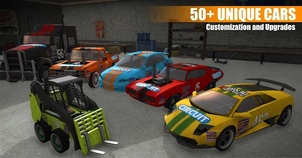 Demolition Derby 2 [MOD: безлимитные деньги и топливо] Screenshot 3