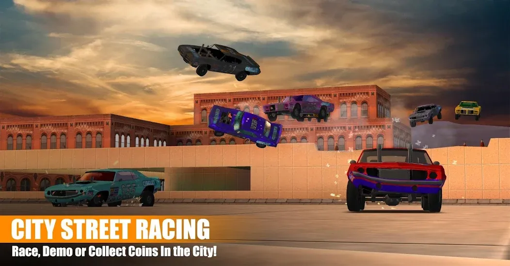 Demolition Derby 2 [MOD: безлимитные деньги и топливо] Screenshot 4