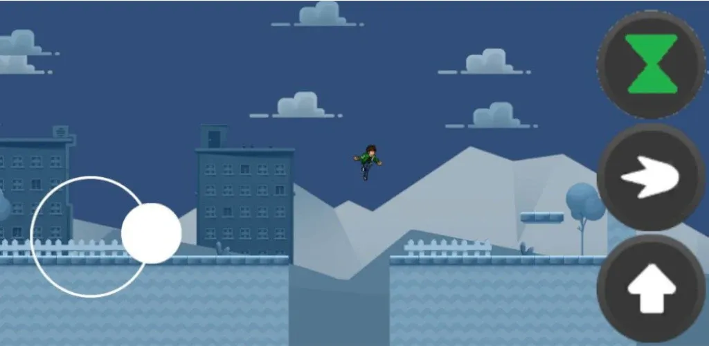 Len Runner 10 Times Platform [MOD: ускоренный бег и десятикратные прыжки] Screenshot 1