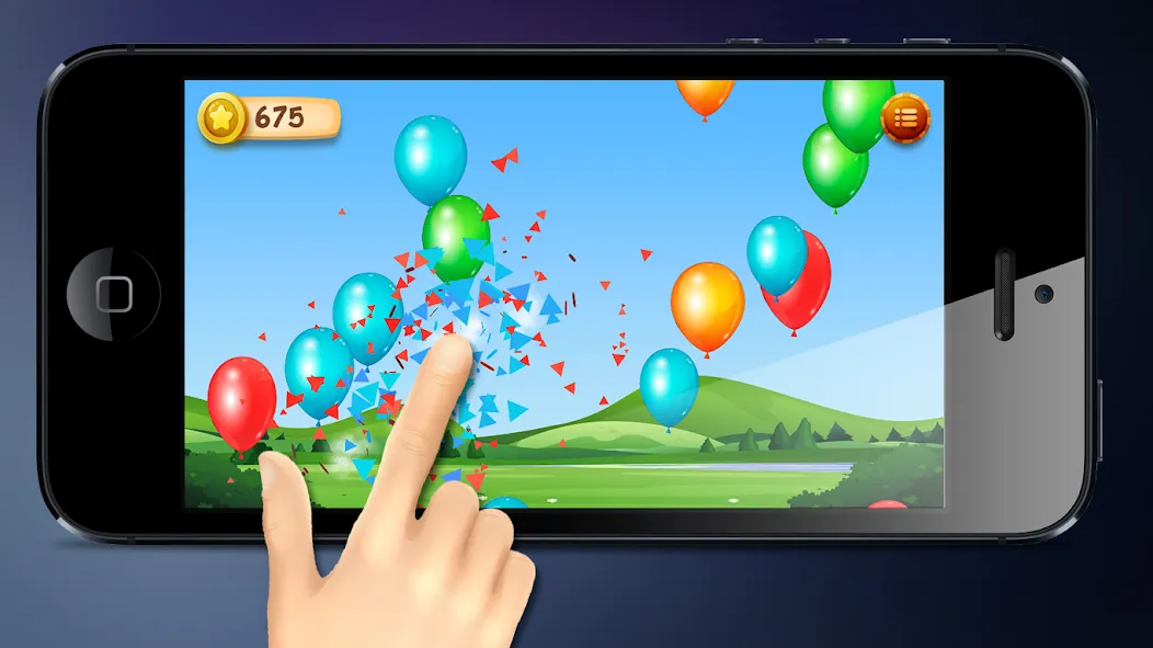 Burst balloons for kids [MOD: много лопающихся шариков без рекламы] Screenshot 4