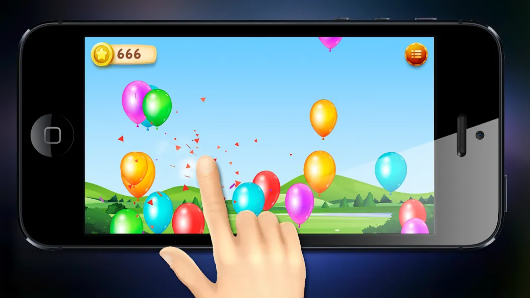 Burst balloons for kids [MOD: много лопающихся шариков без рекламы] Screenshot 5