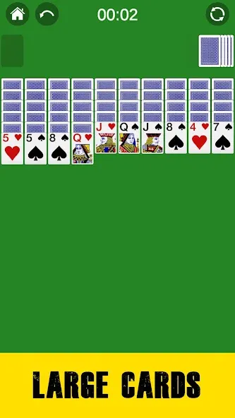 Spider Solitaire Card Game Fun [MOD: без рекламы и подсказки доступны] Screenshot 2
