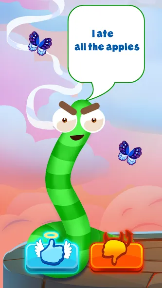 Worm out: Brain teaser games [MOD: без рекламы и все уровни открыты] Screenshot 1