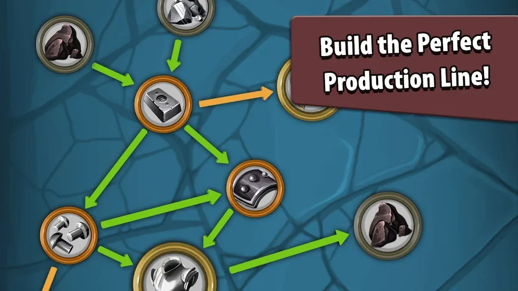 Crafting Idle Clicker [MOD: много ресурсов и быстрый крафт] Screenshot 1