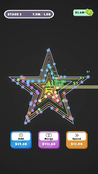 Idle Orbiters [MOD: безлимитные ресурсы и ускоренная прокачка] Screenshot 2