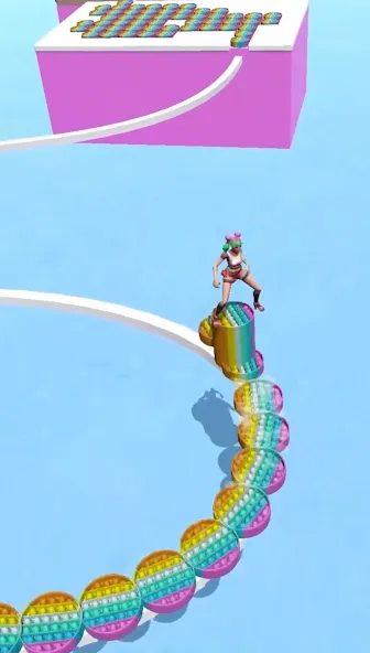 Stacky Dash [MOD: безлимитные монеты и все уровни] Screenshot 1