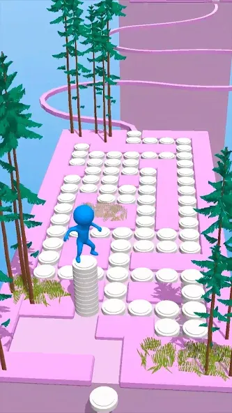 Stacky Dash [MOD: безлимитные монеты и все уровни] Screenshot 3
